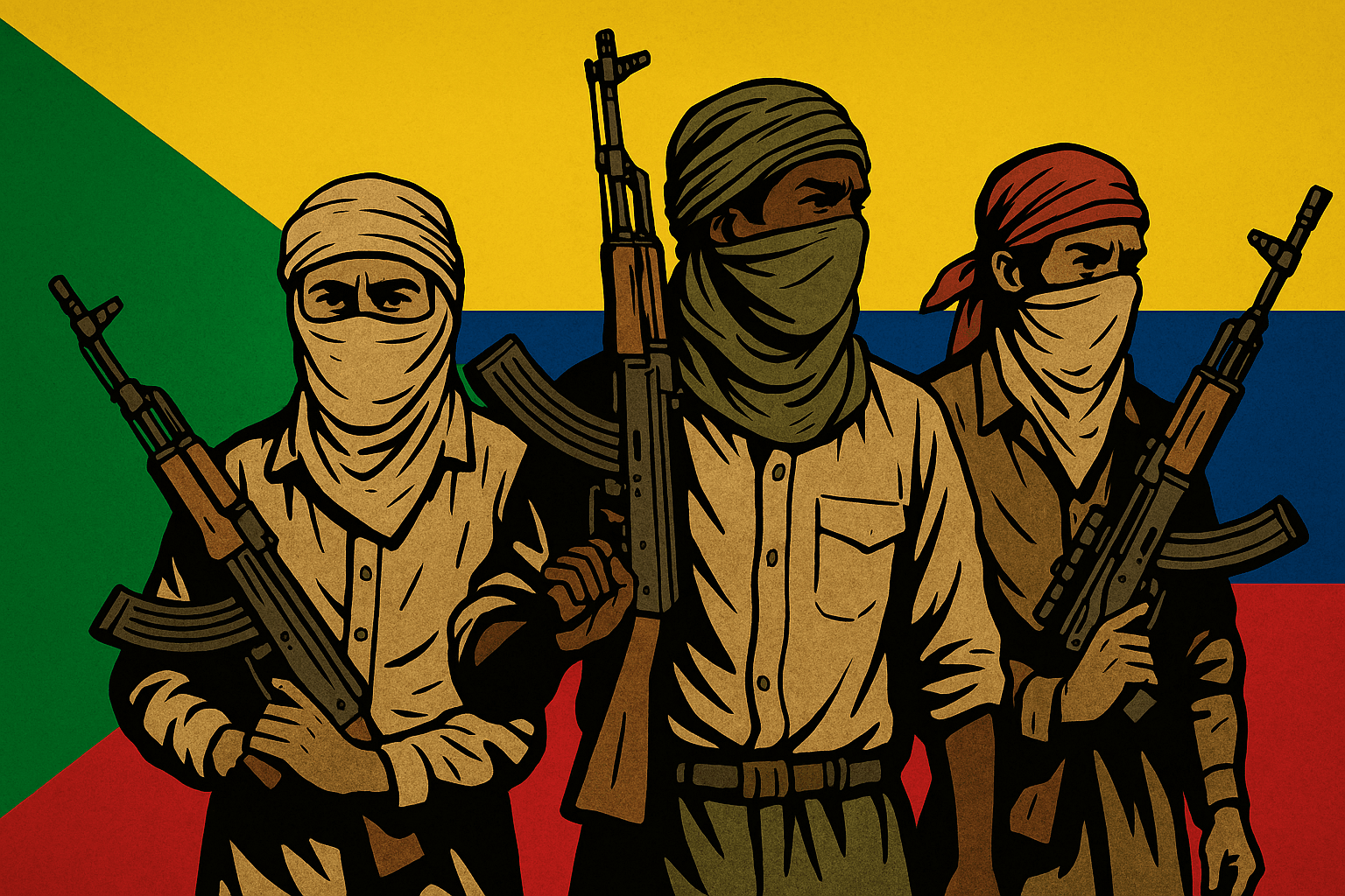 Colombianos conflicto Sudan